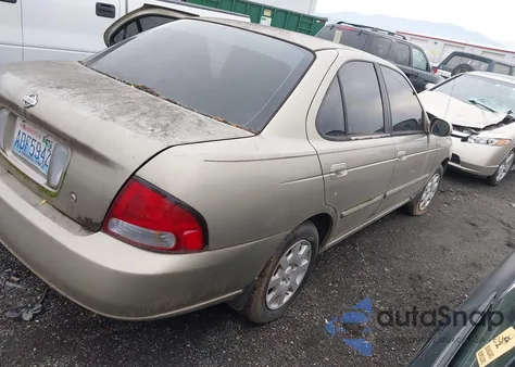 2000 Nissan Sentra Gxe/Xe z USA, uszkodzony, nr VIN 3N1CB51D8YL321629